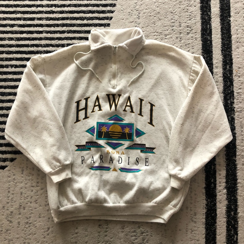 Vintage Hawaii Long Sleeve Sweater